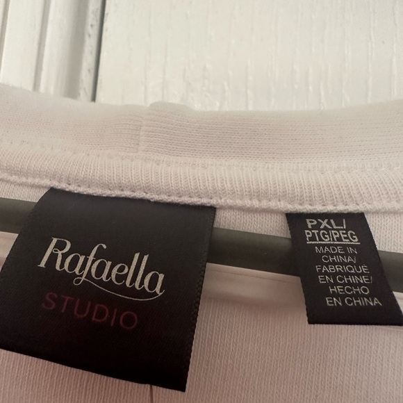 Rafaela Studio Cotton Embellished Tank NWT - Picture 2 of 6